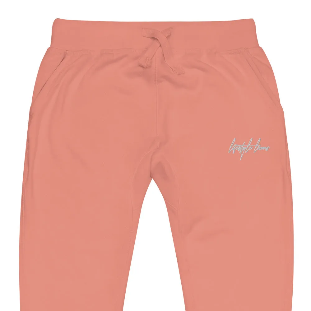 Lifestyle Looms Embroidered Unisex fleece sweatpants