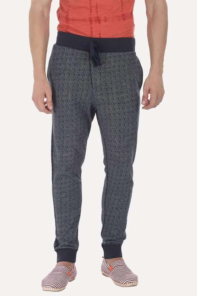 Lightweight Cotton Jacquard Knit Pants