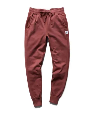 Lightweight Terry Slim Sweatpant Womens Ruseet