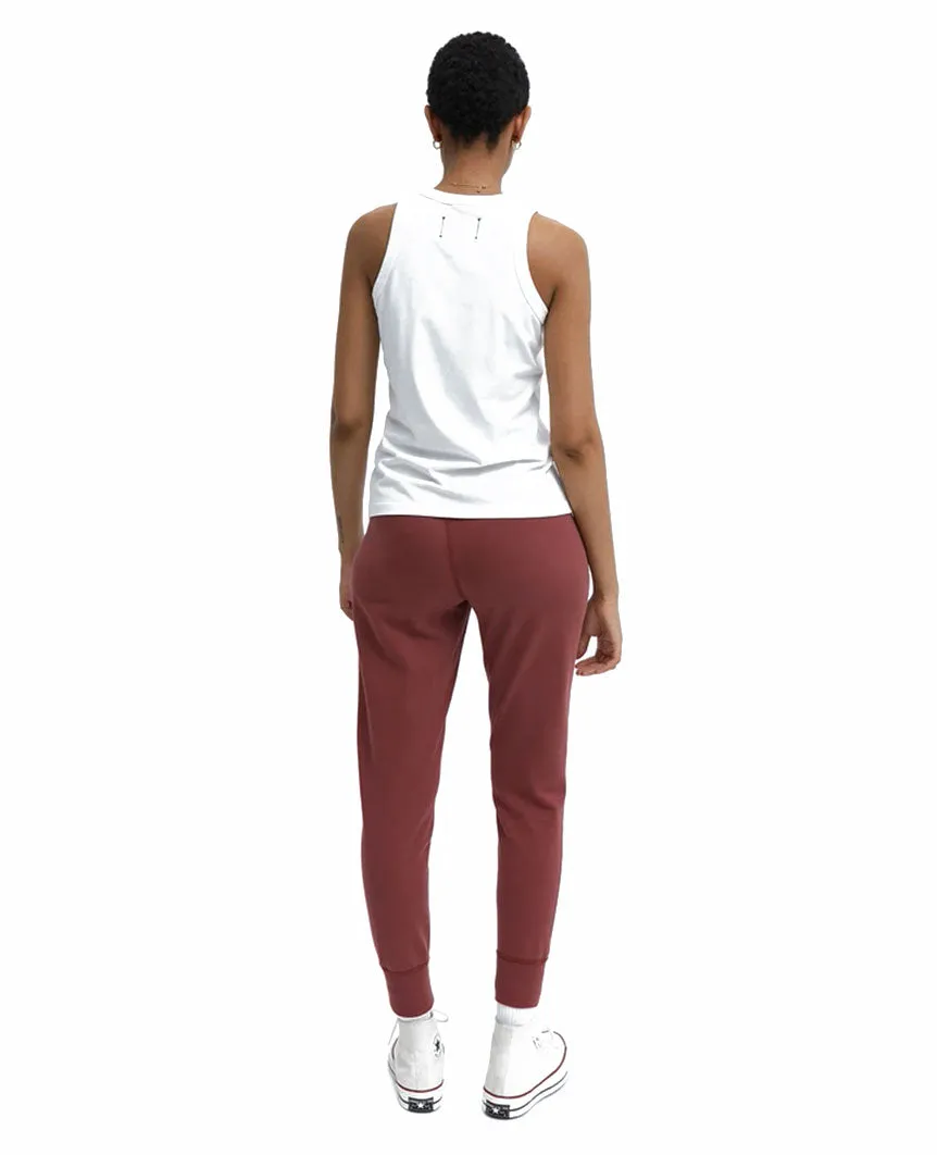 Lightweight Terry Slim Sweatpant Womens Ruseet