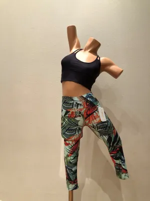 [Lilikoi Wear] Bottoms: Capri Leggings Regular-waist