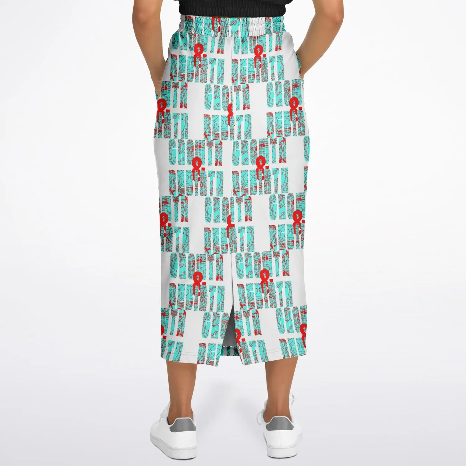 Lime G&R  Long Skirt