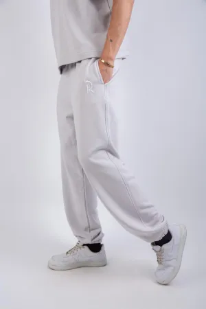 Limited Edition Sweatpants & Long Sleeve T-shirt-Silver Set
