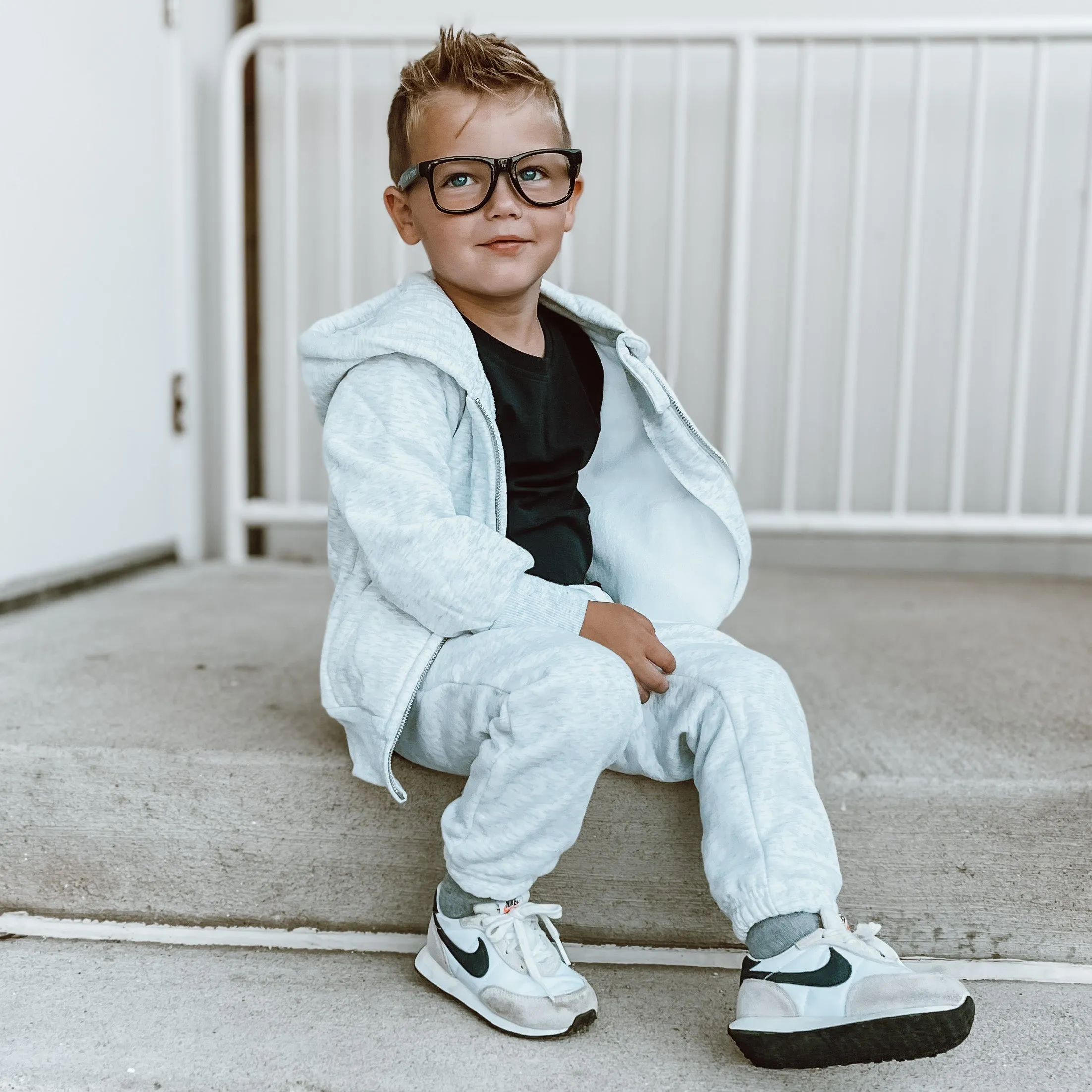 Little Bipsy Classic Sweatpants - Light Heather Grey