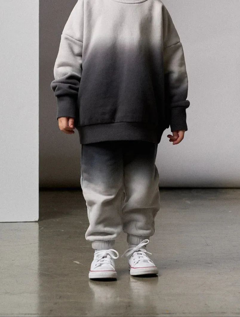Little Bipsy Ombre Elevated Sweatpant - Black