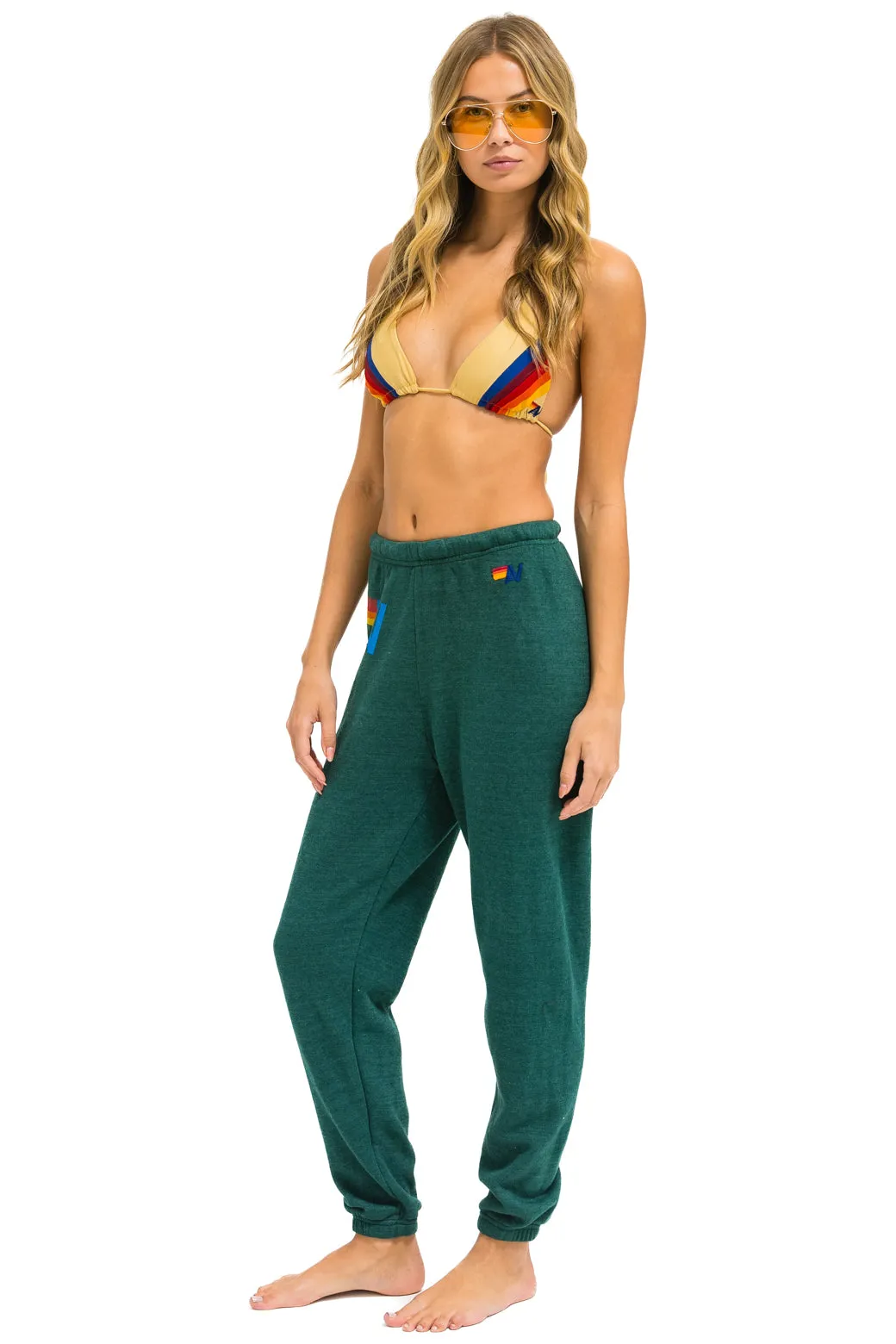 LOGO SWEATPANTS - FOREST