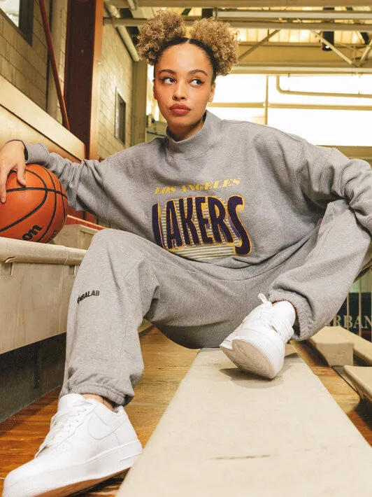 Los Angeles Lakers Mock Neck Top