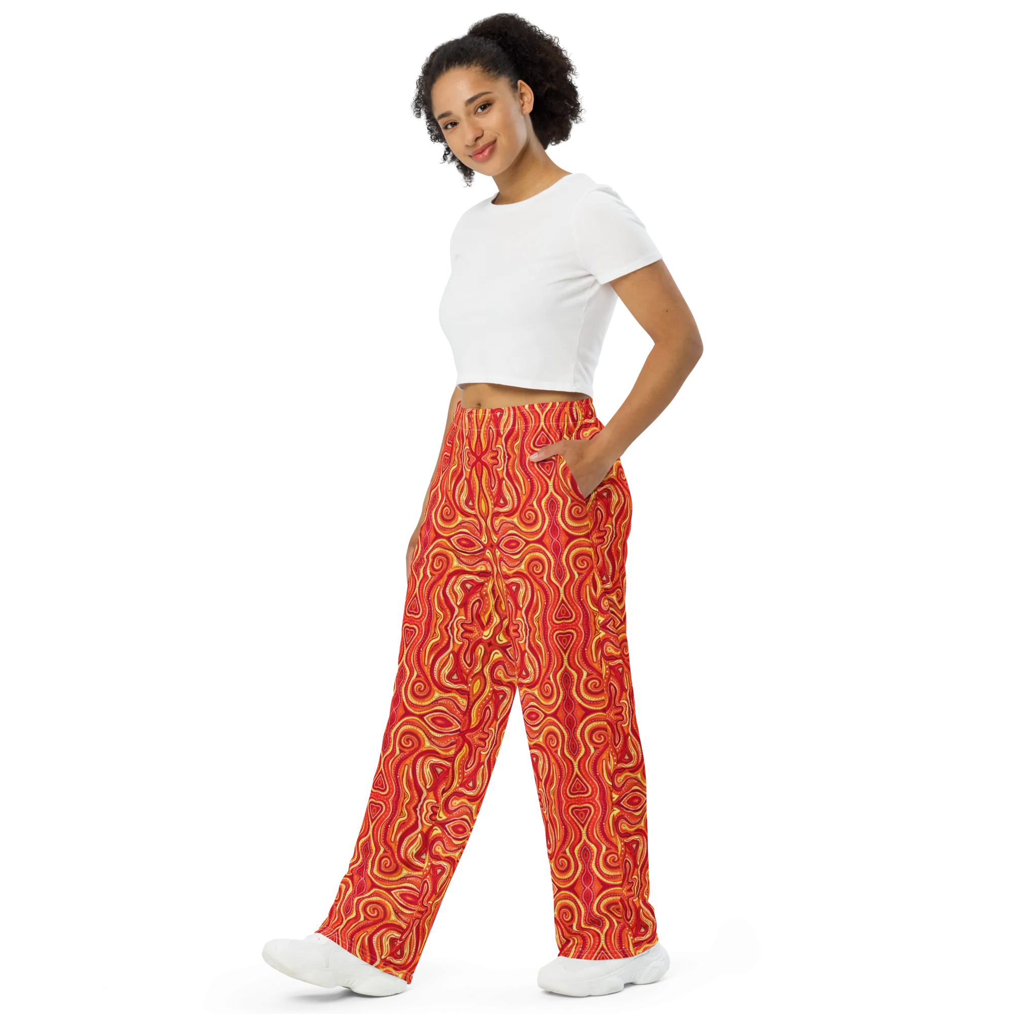 Lounge Sweatpants- "Ember" Design