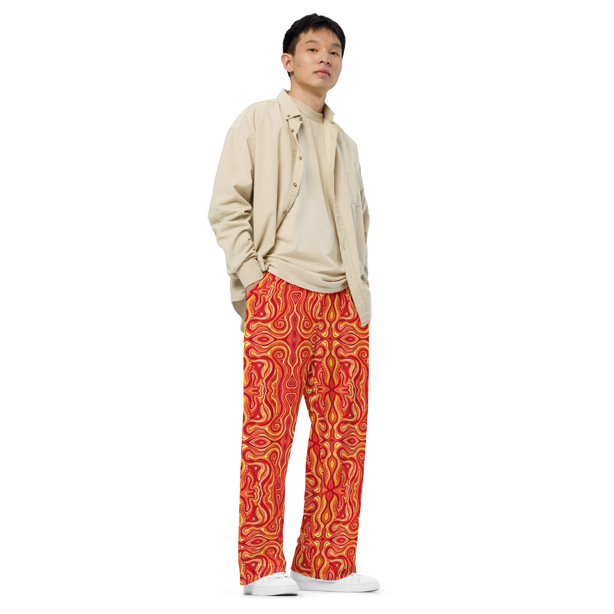 Lounge Sweatpants- "Ember" Design