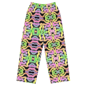 Lounge Sweatpants- "Neon Spaghetti" Design