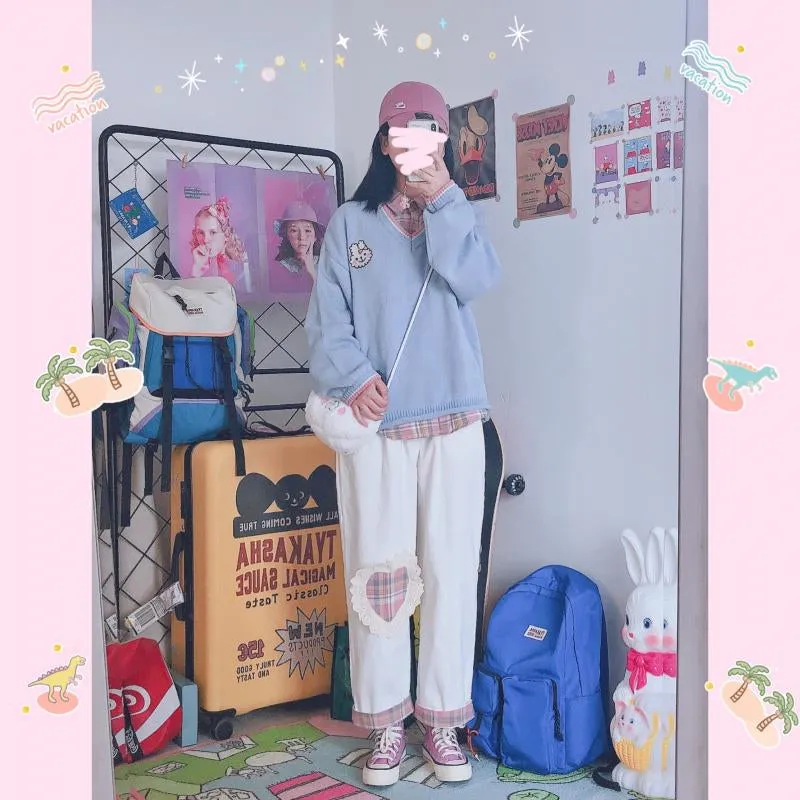 “LOVE FLOWERS” PANTS W110612