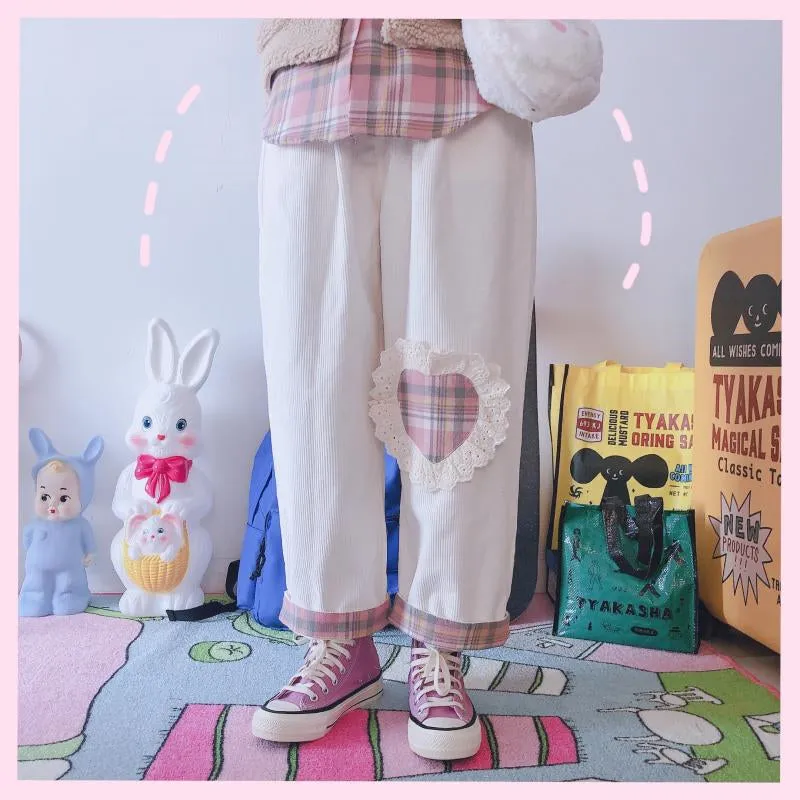 “LOVE FLOWERS” PANTS W110612