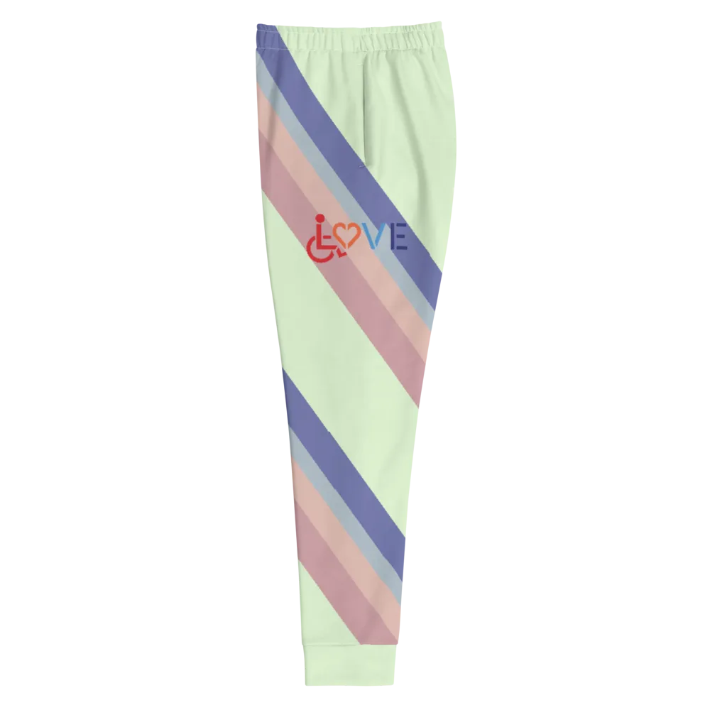 Love for the Disability Community (Rainbow Shadow) Women's Joggers