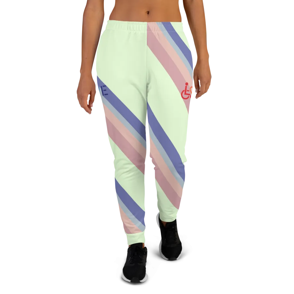 Love for the Disability Community (Rainbow Shadow) Women's Joggers