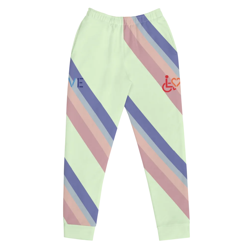 Love for the Disability Community (Rainbow Shadow) Women's Joggers