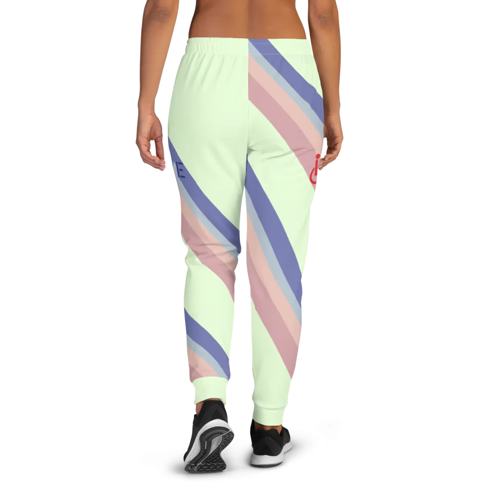 Love for the Disability Community (Rainbow Shadow) Women's Joggers