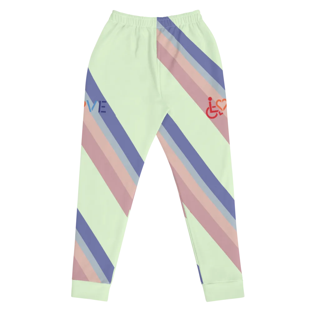 Love for the Disability Community (Rainbow Shadow) Women's Joggers