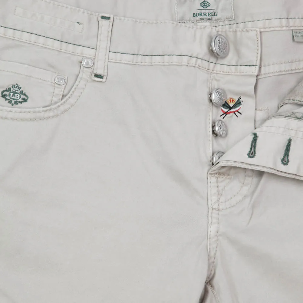 Luigi Borrelli Beige Pants - 38 US / 54 EU