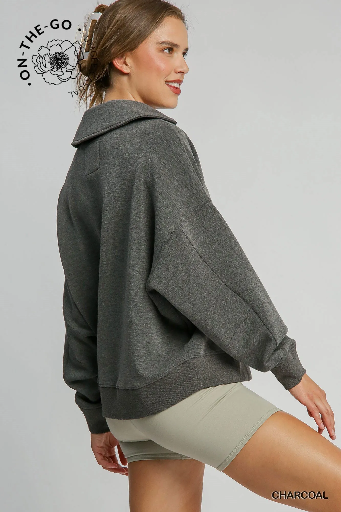 Luxeknit Collared Neck Top