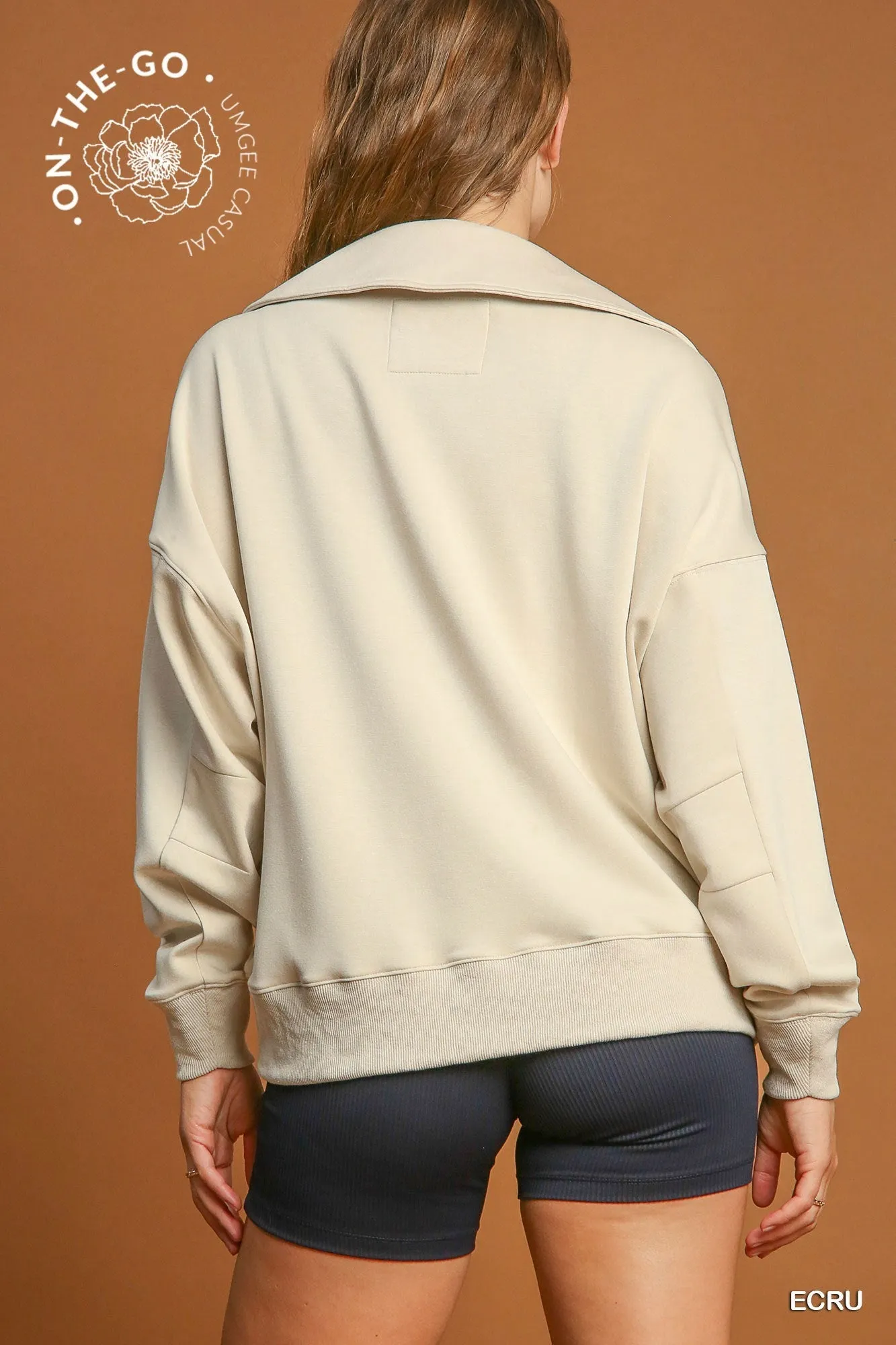 Luxeknit Collared Neck Top