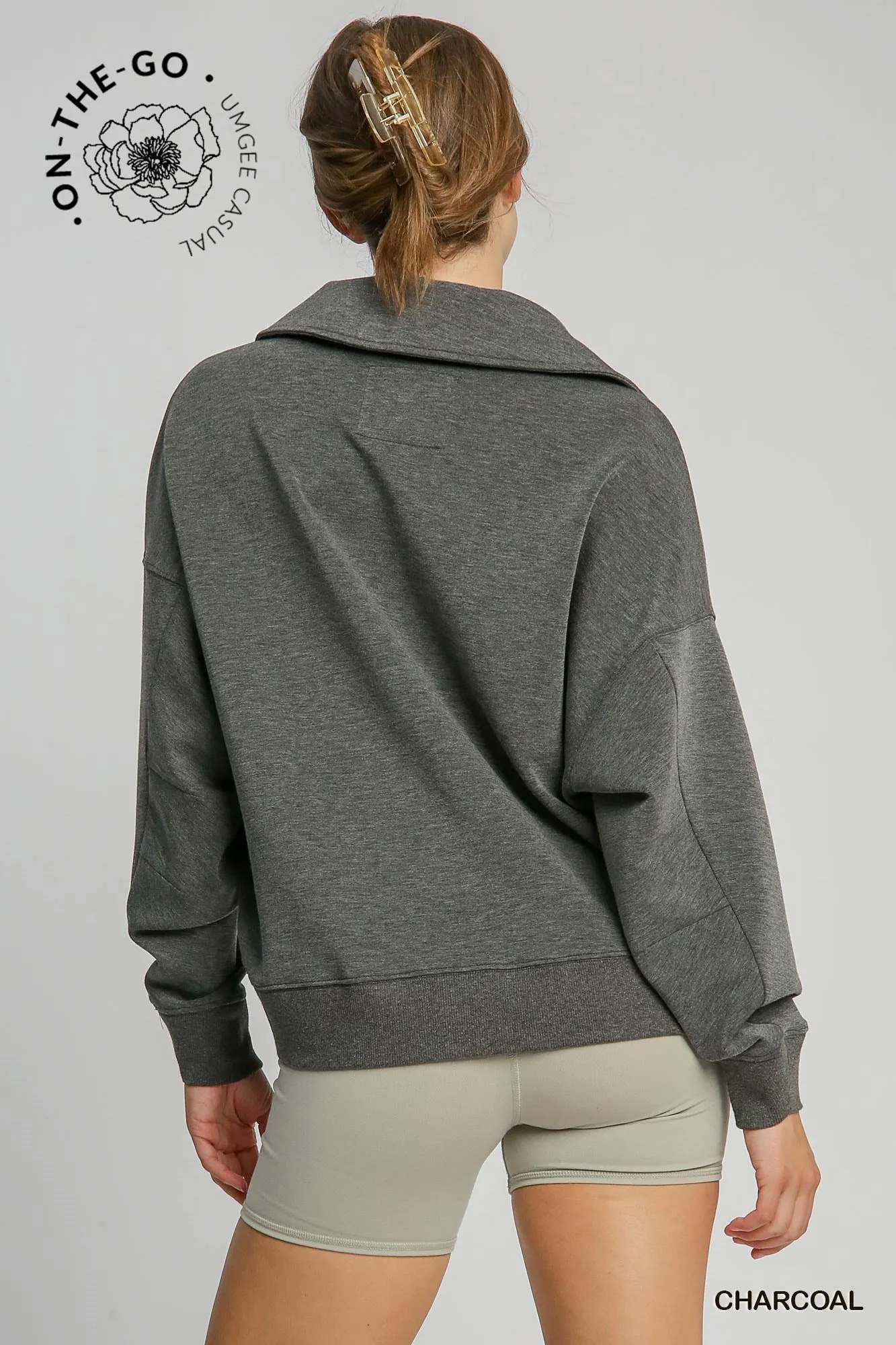 Luxeknit Collared Neck Top