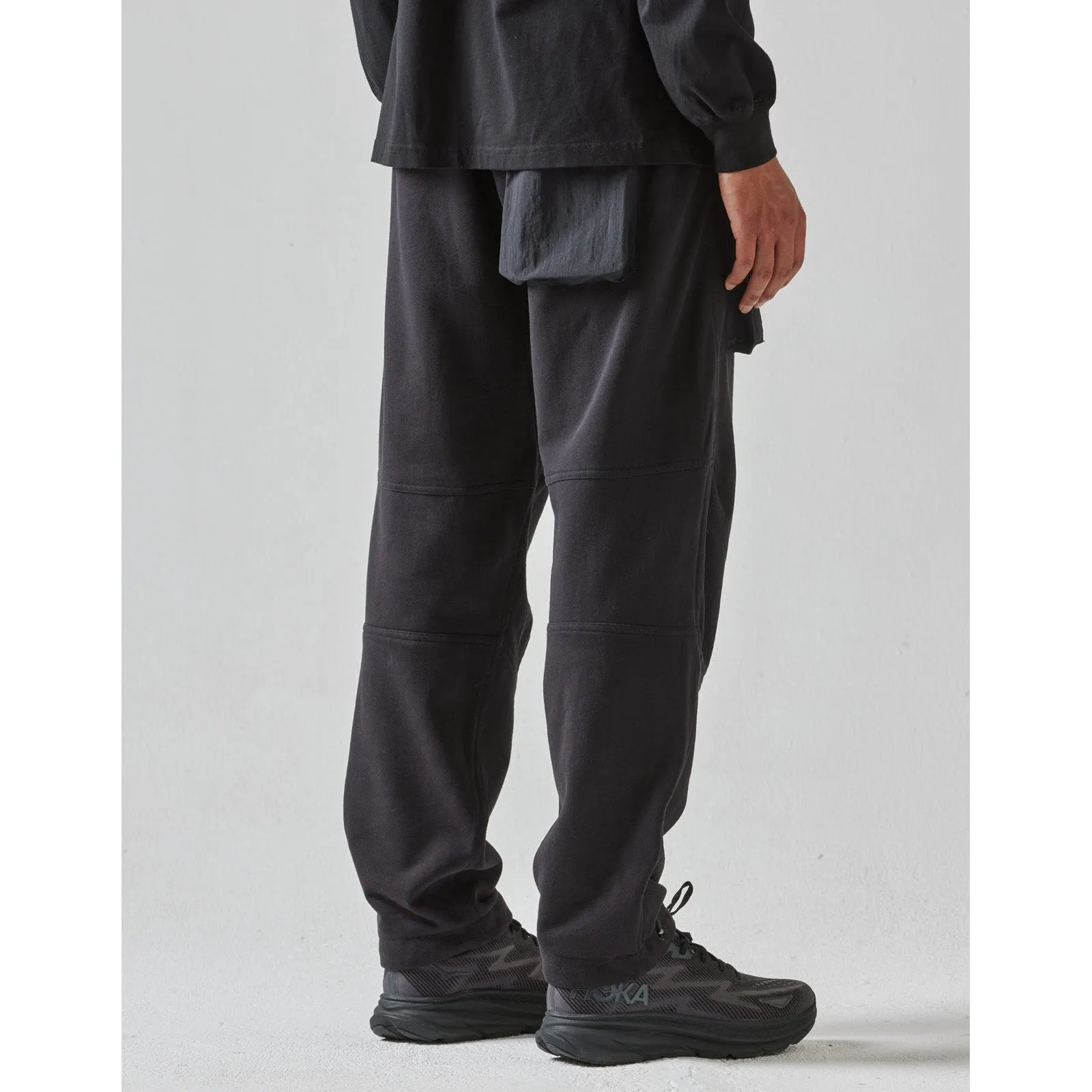Maharishi Men Asym Articulated Sweatpants Black