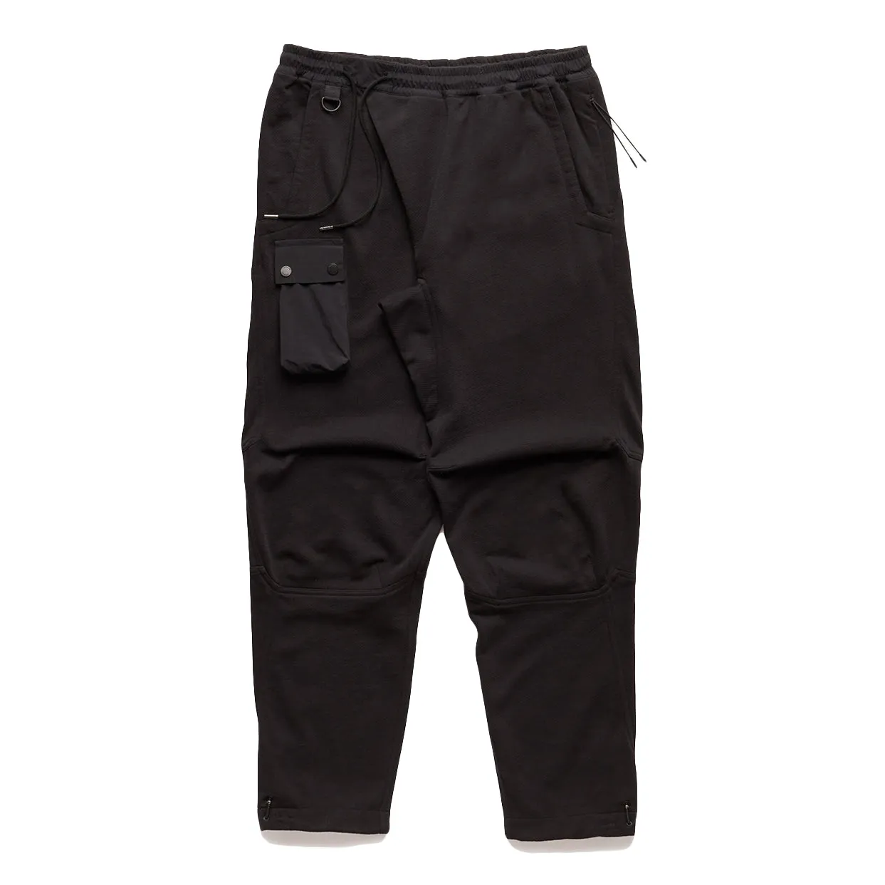 Maharishi Men Asym Articulated Sweatpants Black