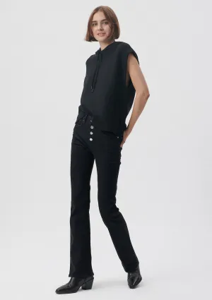 Maria Button Up Smoke Gold Icon Jean Pants