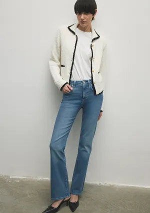 Maria Light Blue Gold Premium Jean Pants