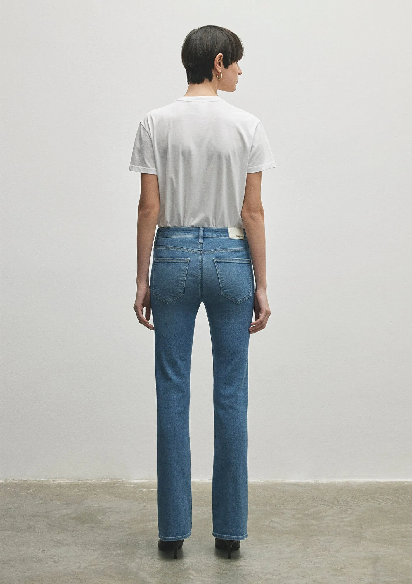 Maria Light Blue Gold Premium Jean Pants