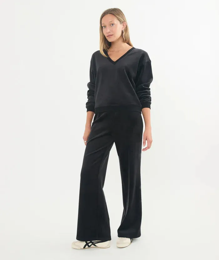 Marine Layer Velour Corduroy Wide Leg Pant