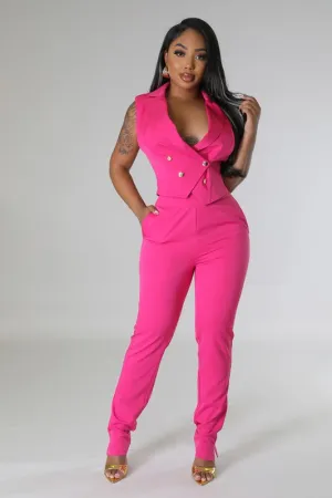 Marley Vest Pants Set Plus