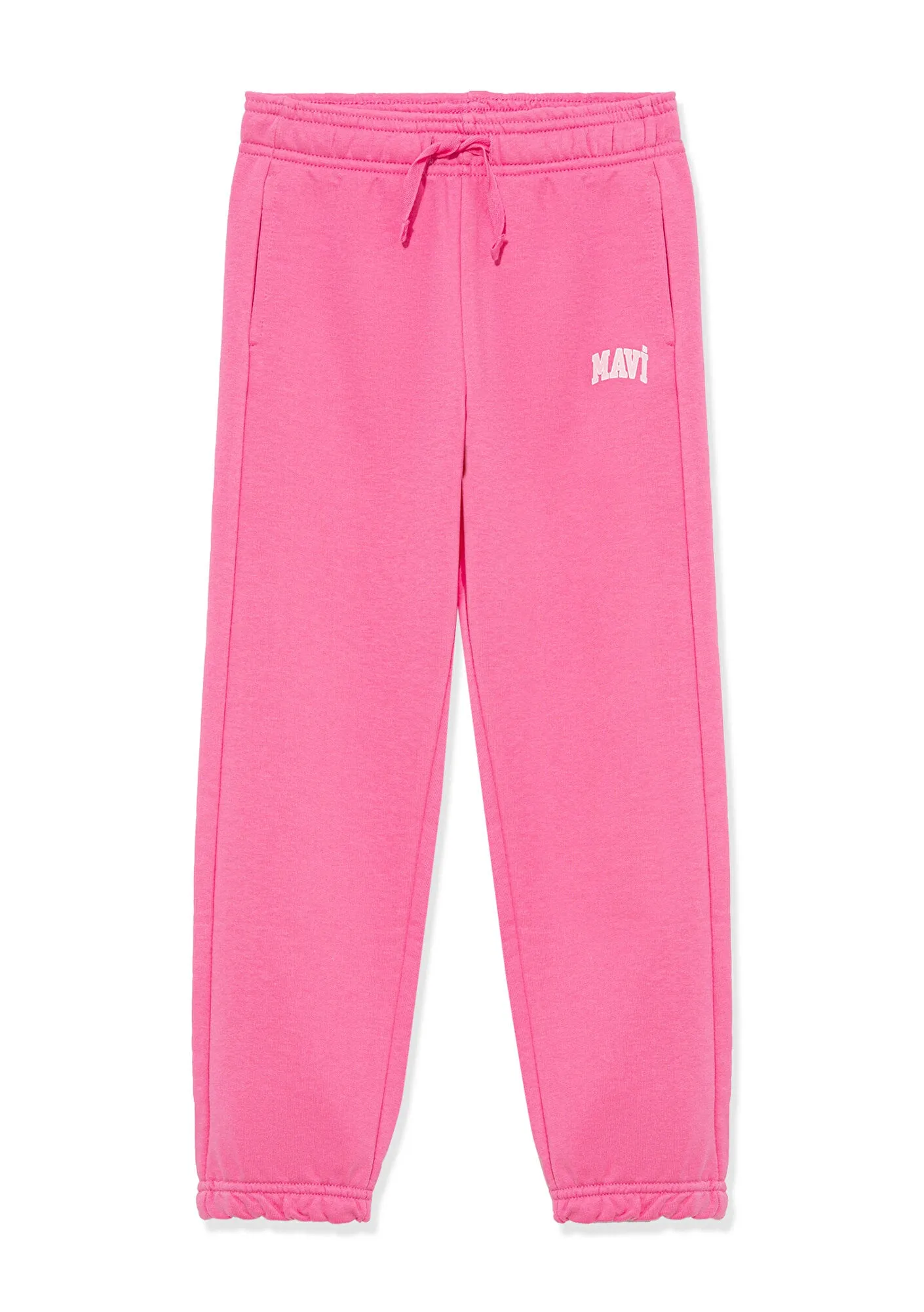 Mavi Logo Printed Pink Sweatpants