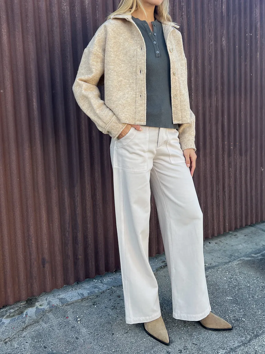 Max Pant in Tencel Twill - Cement