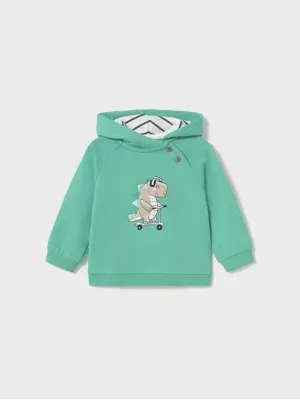 Mayoral Toddler Boy Blue Dinosaur Hoodie