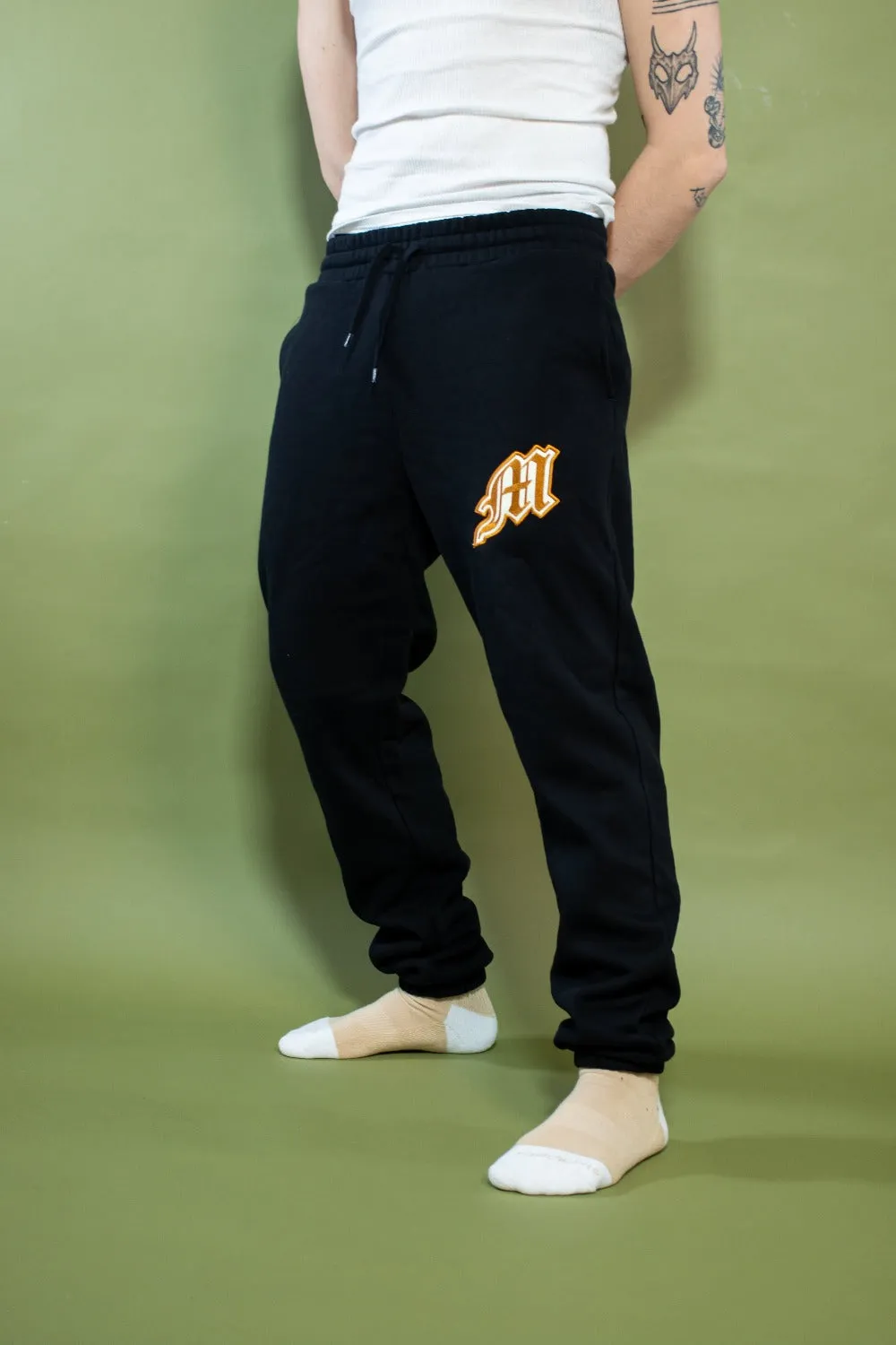 Mediums Old English Sweatpants - Black