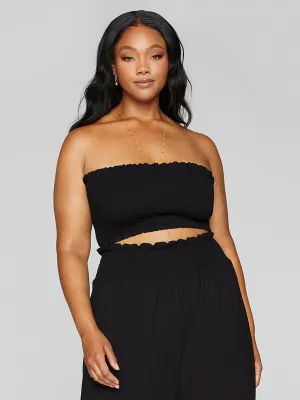 Meena Smocked Tube Top