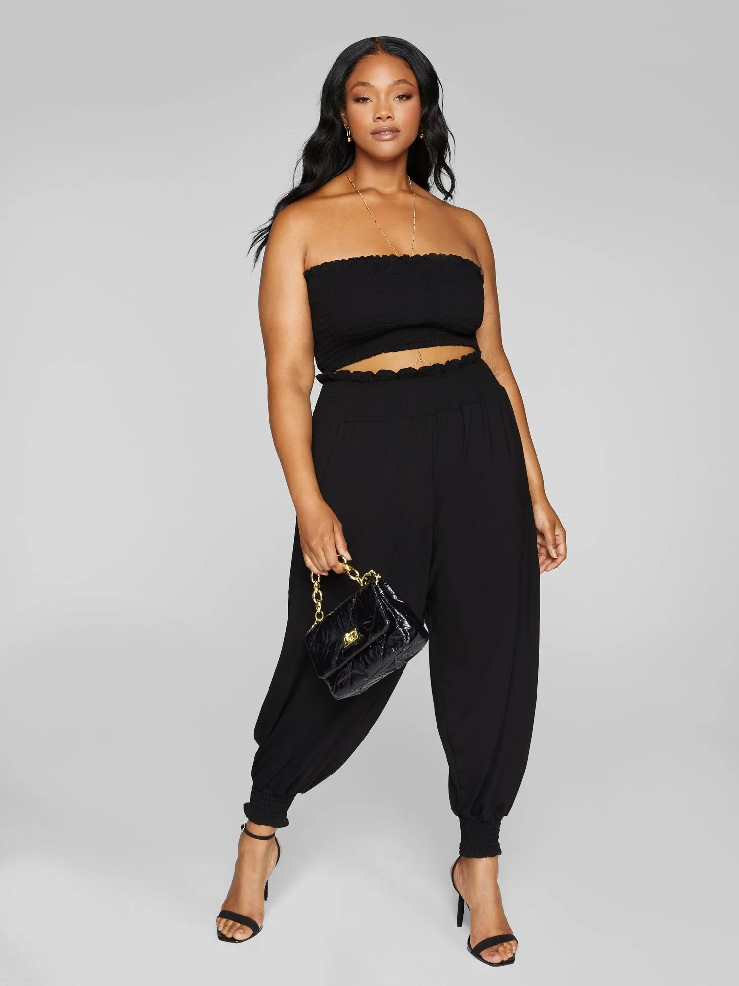 Meena Smocked Tube Top
