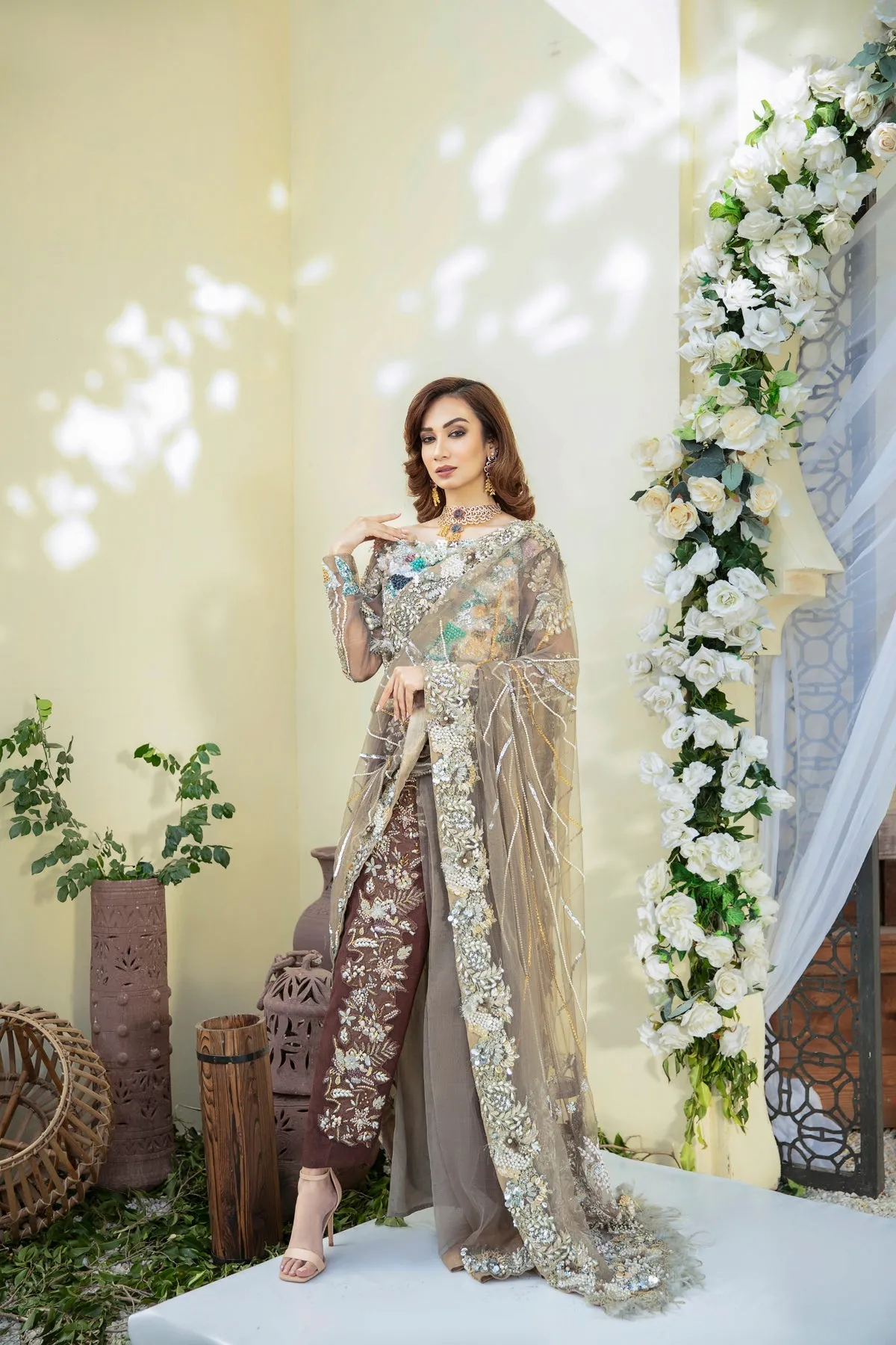 Mehrma | AJR Couture Bridals Collection 2022 | Embroidered and Embellished Bridal Suits