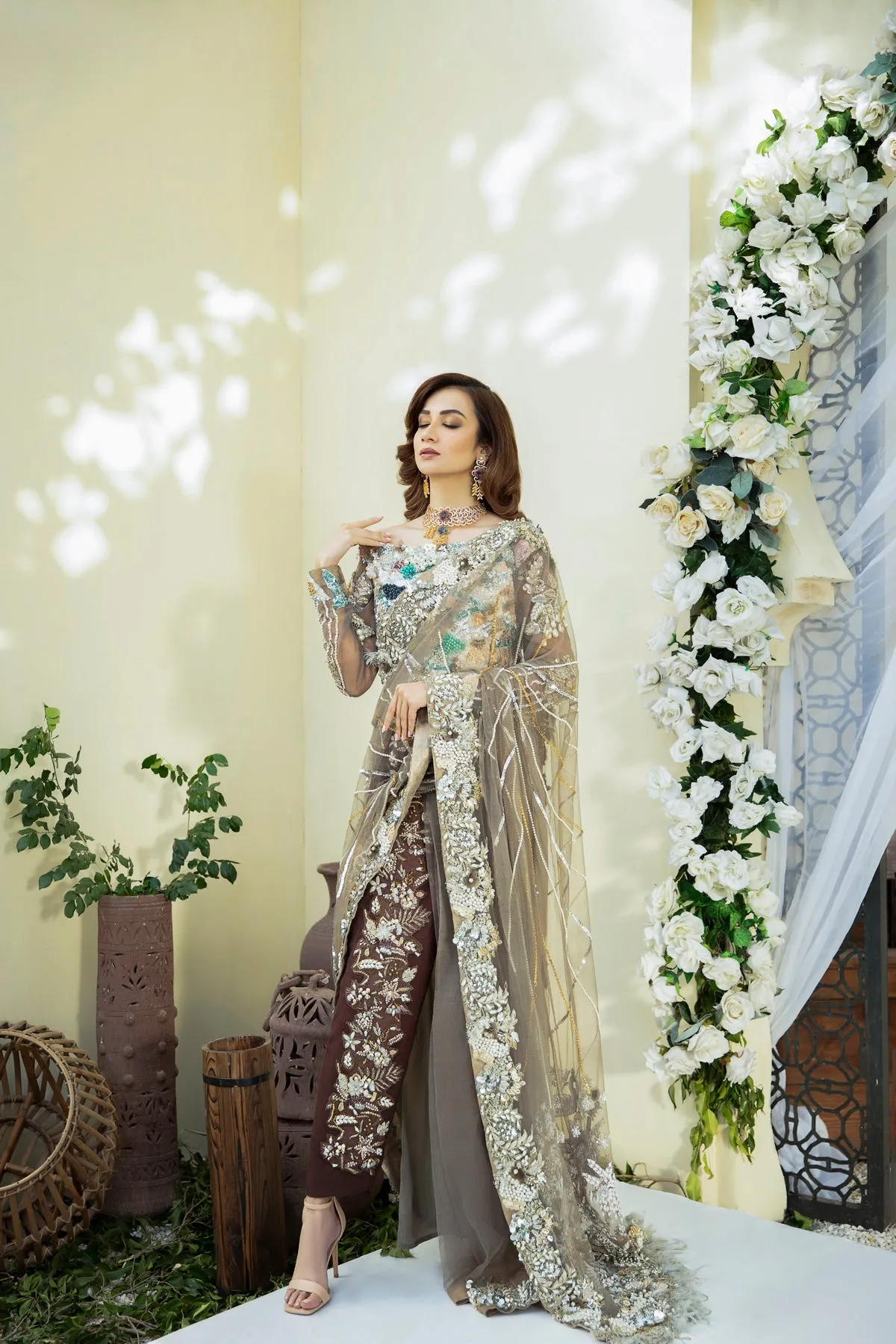 Mehrma | AJR Couture Bridals Collection 2022 | Embroidered and Embellished Bridal Suits