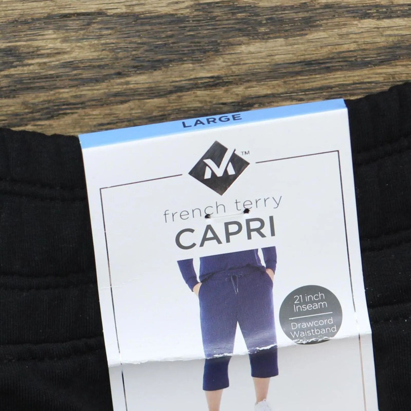 Member's Mark Womens Knit French Terry Capri Pants SAMW122021