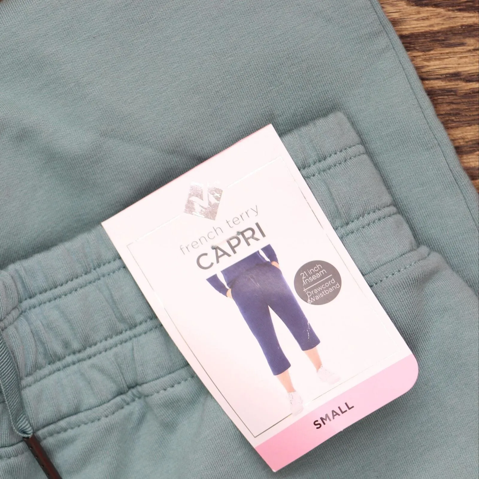 Member's Mark Womens Knit French Terry Capri Pants SAMW122021