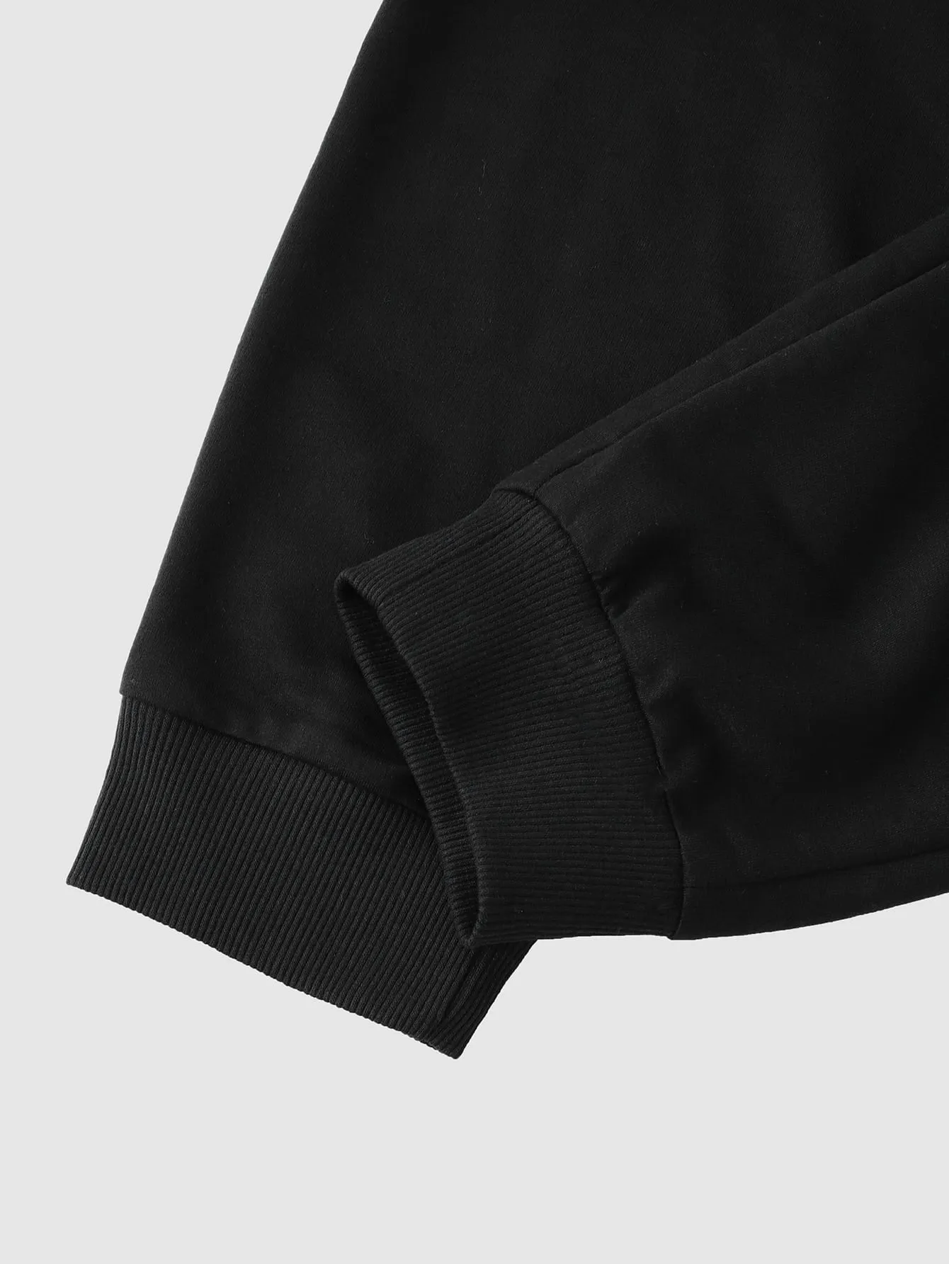 Men Letter Graphic Tee & Sweatpants