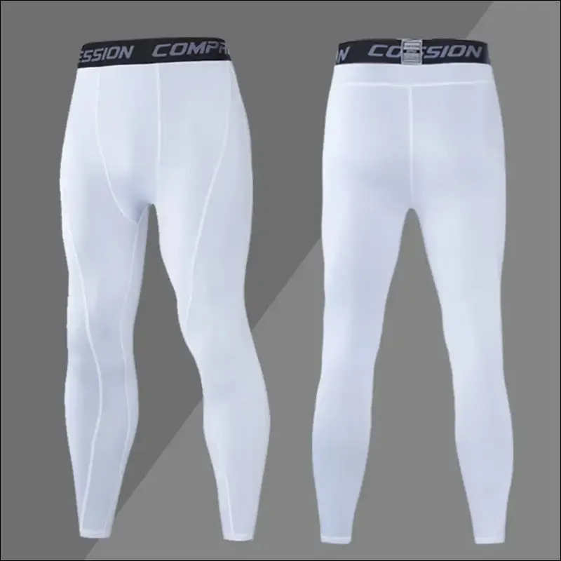 Mens compression sweatpants male tights sport pants for gym fitness running joggings workout