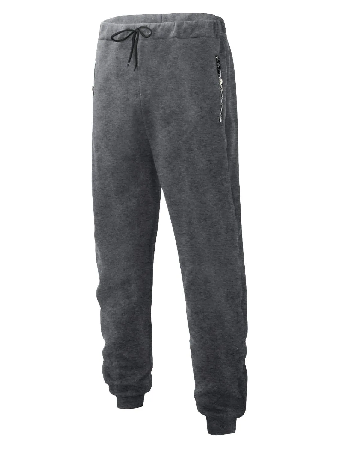 Men's Full Size Drawstring Pants with Pockets Plus Size
