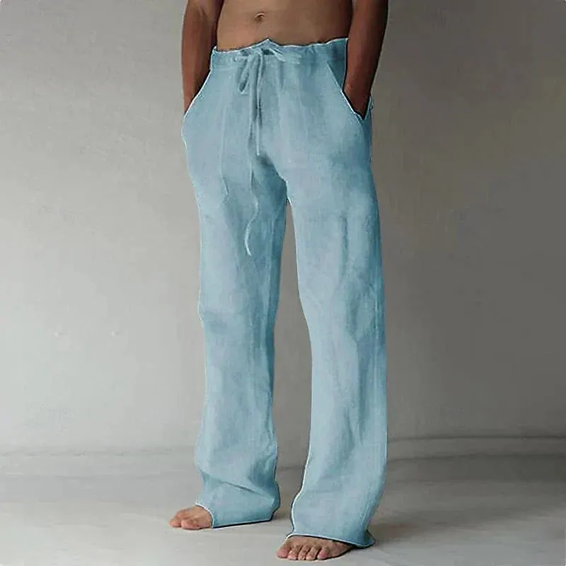Men's Linen Baggy Trousers: Arthur