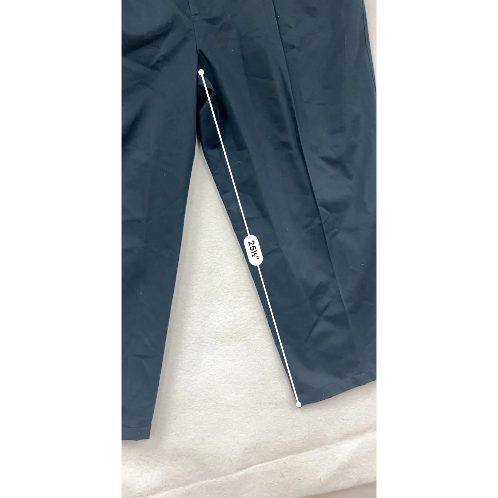 Mens Oak Hill Premium Navy Pants 52 New With Tags 100% Cotton #6865