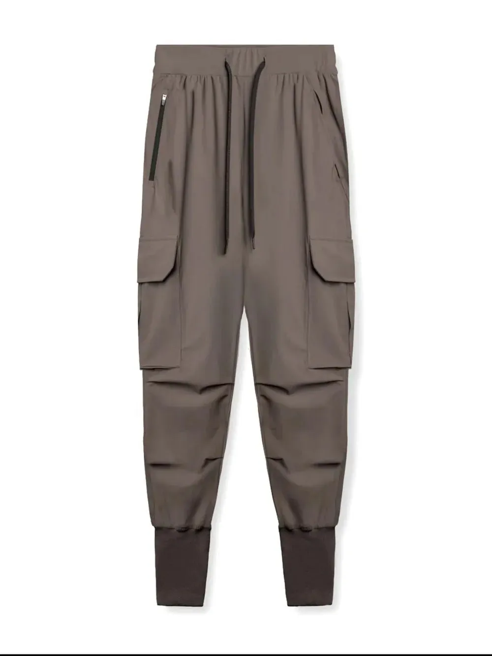 Men's Plus Size Drawstring Joggers with Pockets