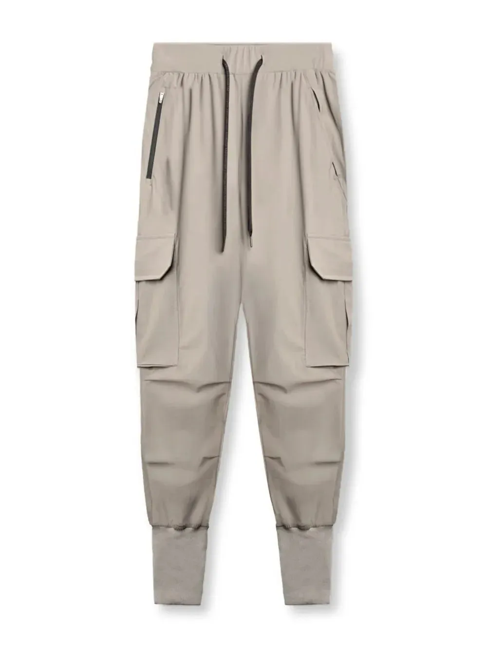 Men's Plus Size Drawstring Joggers with Pockets