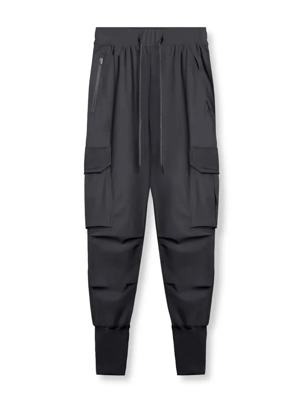 Men's Plus Size Drawstring Joggers with Pockets